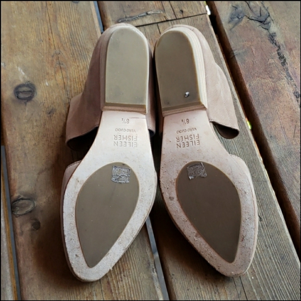 EILEEN FISHER Tumbled Nubuck Calia Shoes sz 8.5 - Picture 12 of 14